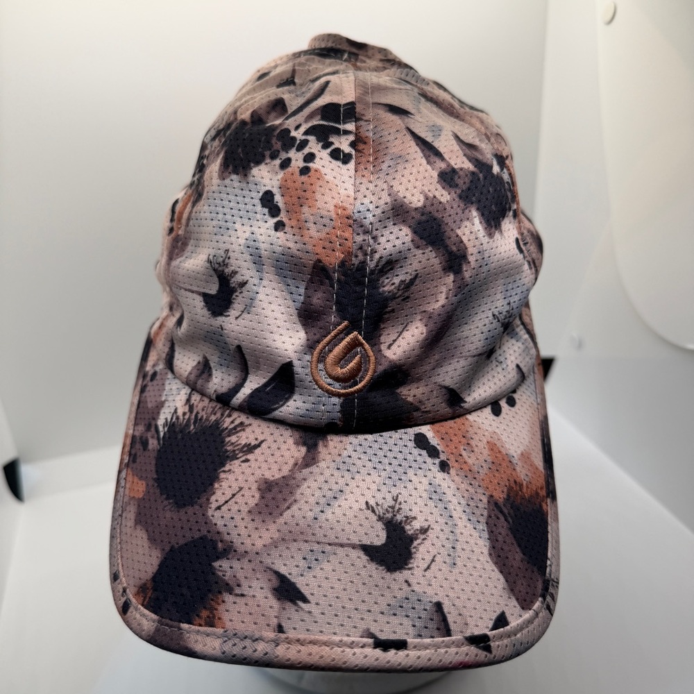 Gymwrap The Pony 2.0 Performance Ponytail Hat Cap Dolce Floral Adjustable NEW